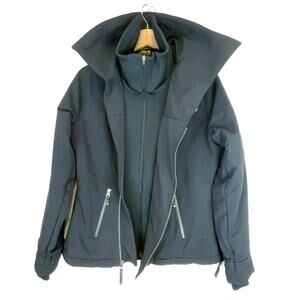 Mountain Hardwear Women's Insulated Motorcycle Style Coat Black Size Medium